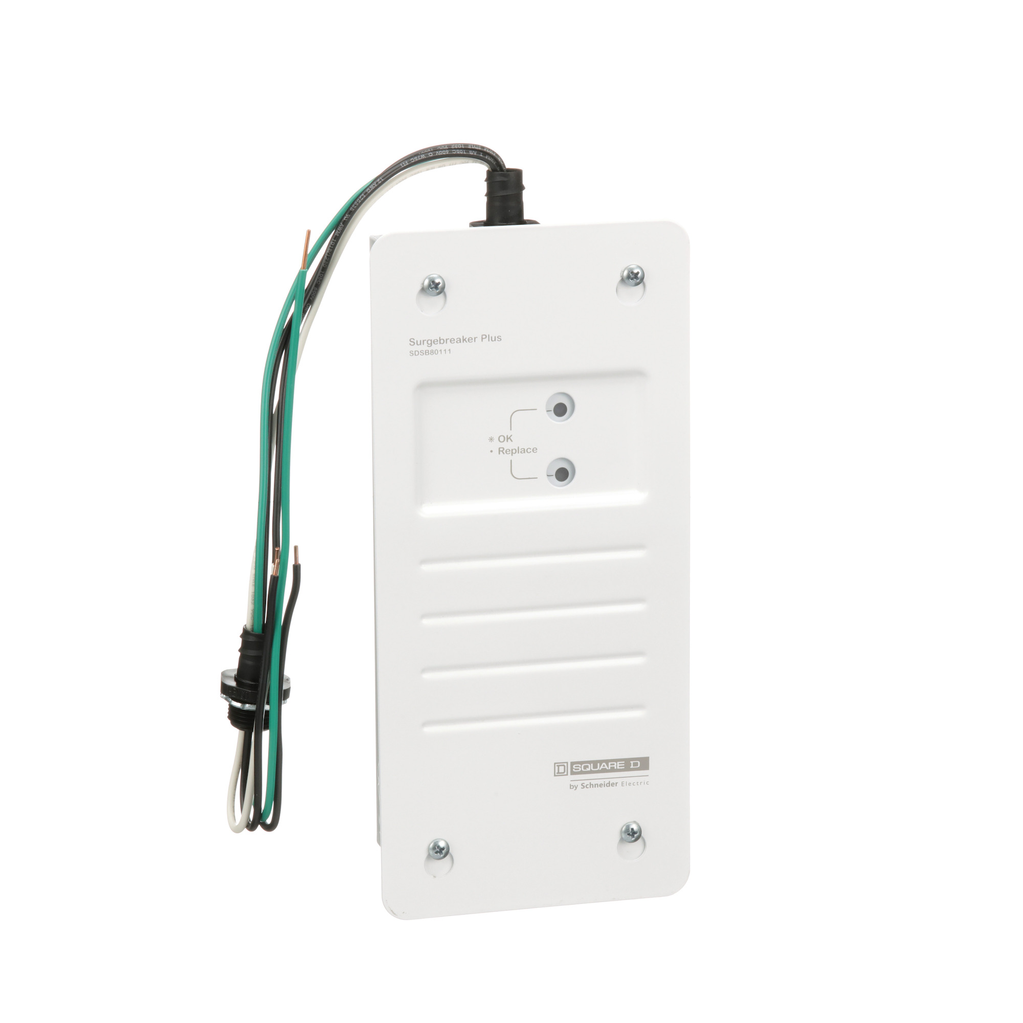 SDSB80111 1-Pole 1-Phase 3-Wire Type 1 Surge Protection Device, 120/240 VAC, NEMA 1 Enclosure