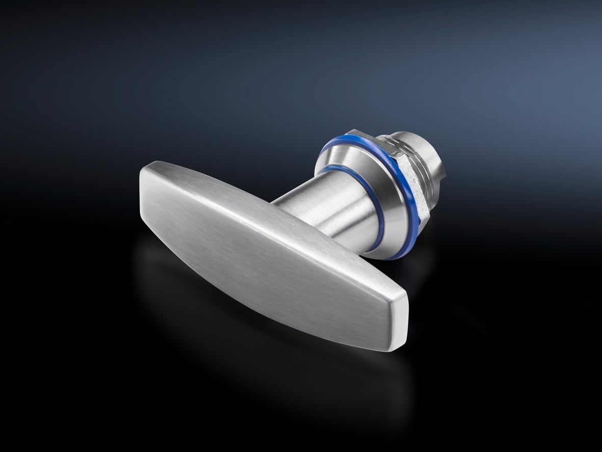 4000065 Hygienic Design Enclosure Handle, T-Handle Handle, For Use With Compact High Definition Enclosure, 304 Stainless Steel
