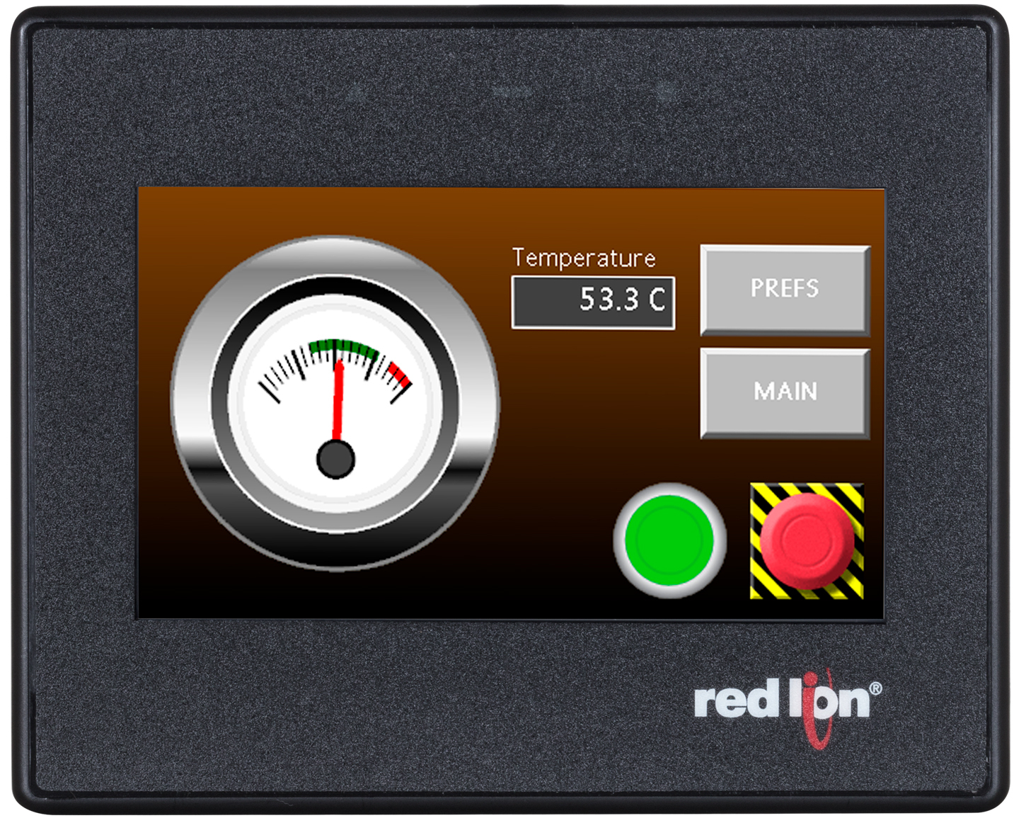 CR10000400000210 Widescreen HMI Operator Panel, 24 V DC, 5 W, 4.3 in TFT LCD Display, (1) 10/100 Ethernet Port, (1) RS-232 Serial Port, (1) RS-232/RS-485 Serial Port and (1) USB Device Port for Upload/Download