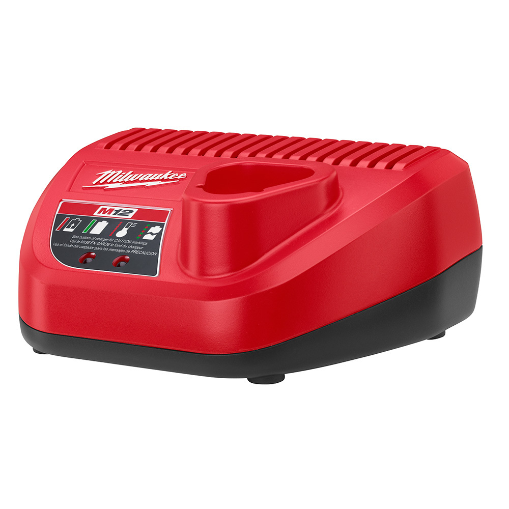 48-59-2401 Battery Charger, For Use With M12 Battery, Li-Ion Battery, 1 hr Charging, 1 Battery