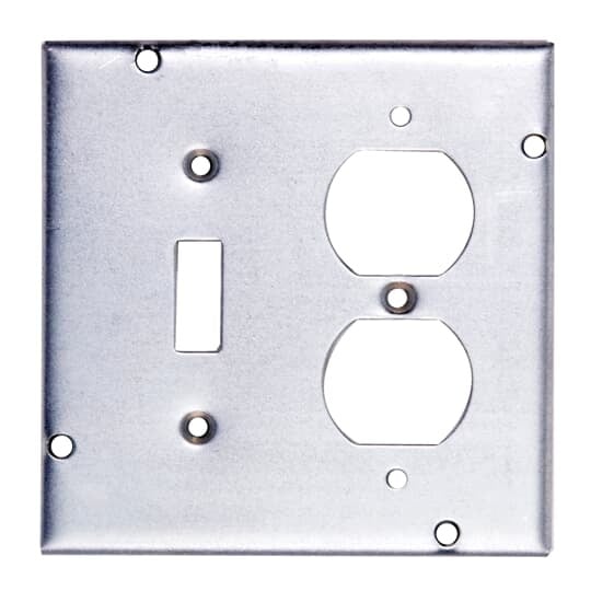 RSL-2 Steel City Surface Cover, 4-11/16 in L x 4-11/16 in W x 1/2 in D, Steel