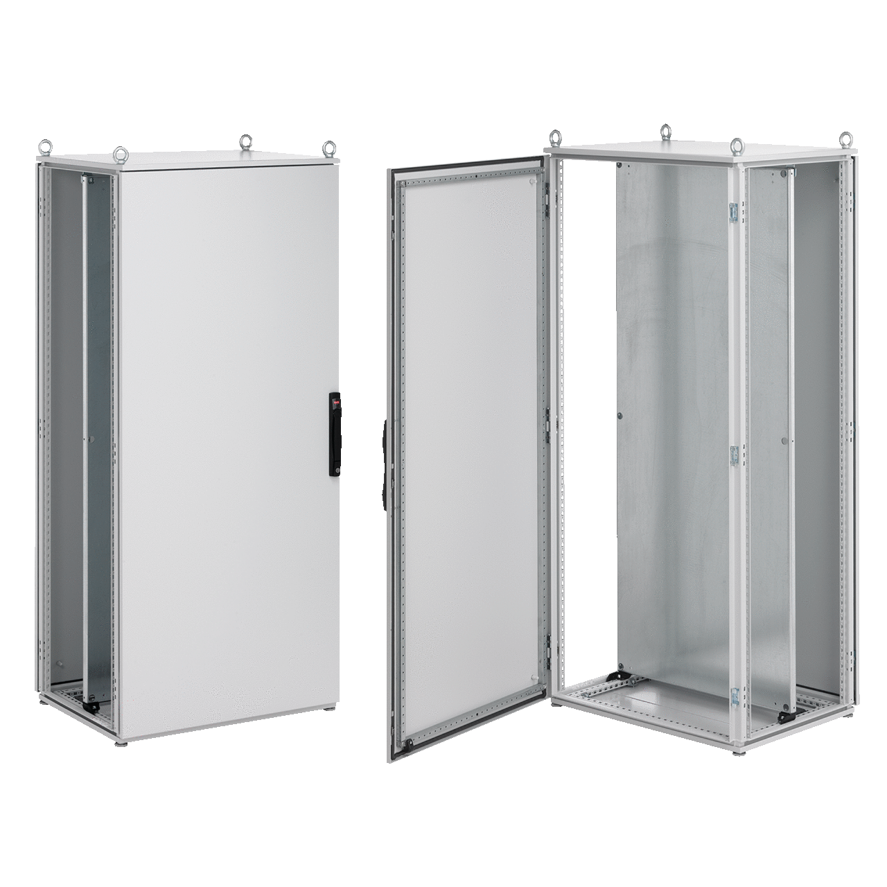 PPOD20165 ProLine P21 Double Door Modular Industrial Package, 2000 mm L x 1600 mm W x 500 mm D, NEMA 12/IP55 NEMA Rating, Steel