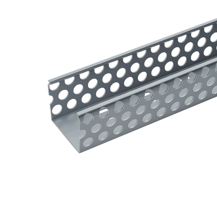 D2X2LG6 Panduct Type D Round Hole Wiring Duct, Hole/Slot Punching Slot, 2-1/4 in W x 2 in D, PVC