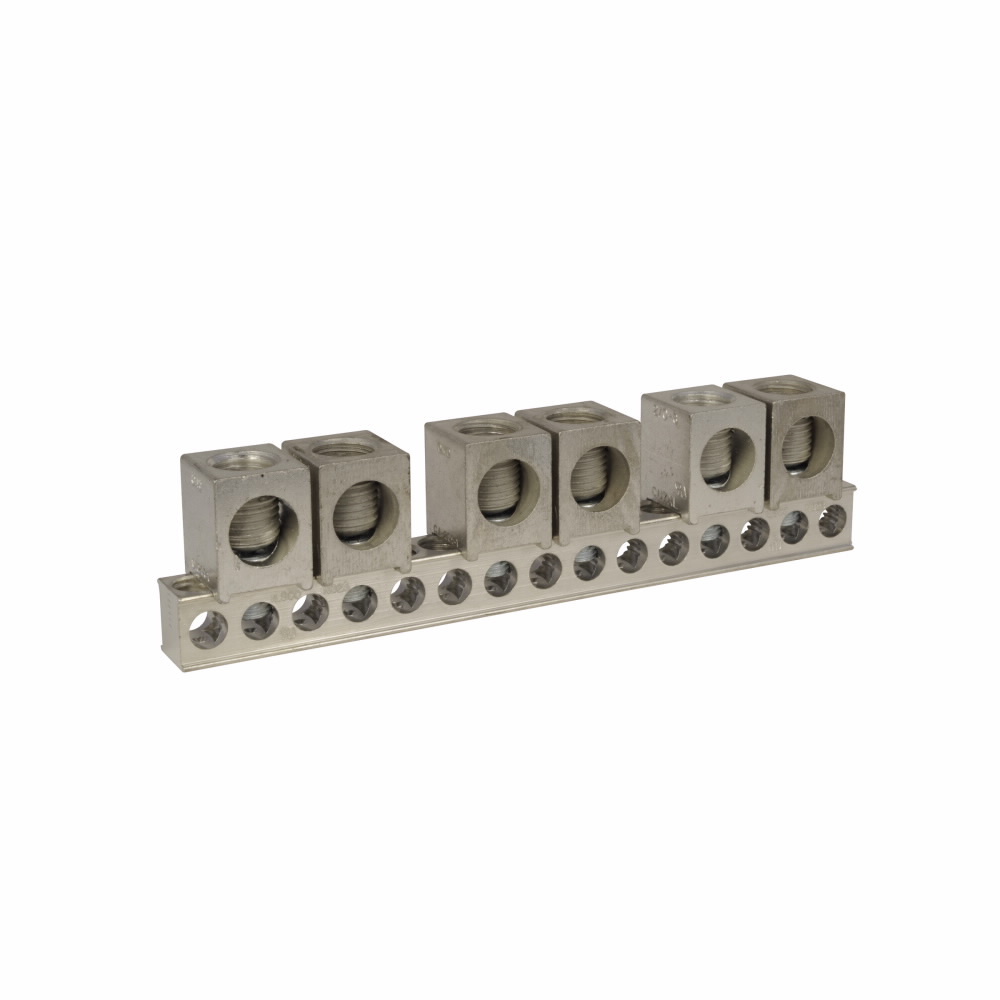1MMGBK Up Sized Ground Bar Kit, For Use With Meter Socket Module, MLO and MCB Loadcenter and CB Enclosures, 6 AWG to 2/0 kcmil