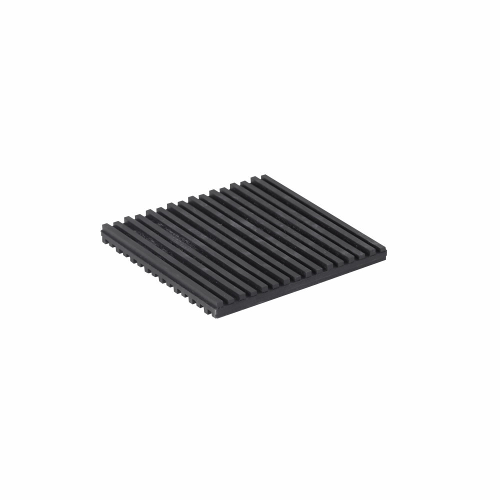 NNP-36 Vibra Trol Type NNP Vibration Isolator Pad, 1800 lb Max Steady, 6 in L x 6 in W, Ribbed Neoprene