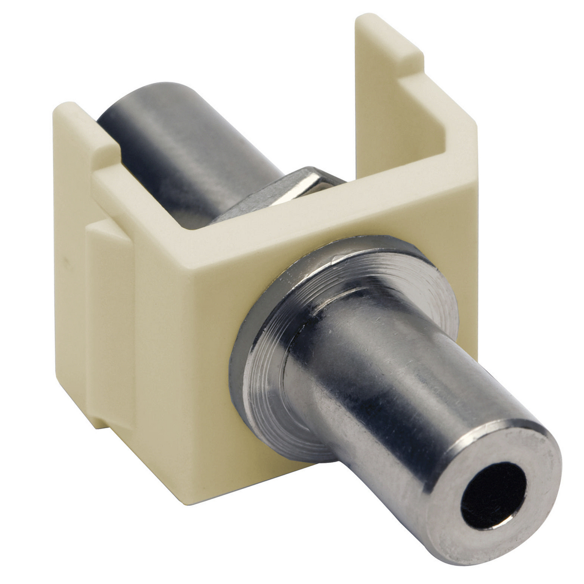 SF35FFEI Keystone Snap-Fit 3.5 mm Stereo Jack, Screw Connector, Beryllium Copper Conductor
