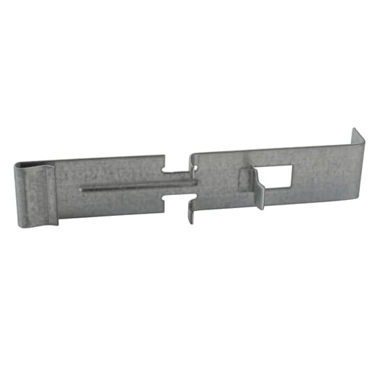 SS-1-TB Steel City Far-Side Box Support, 16-1/2 in L, Steel, Silver