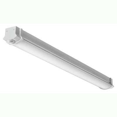WL4 40L EZ1 LP840 4ft LED Wall Bracket, Surface Mount, 4000 LM, 4000K, 39W, 1pct Dim