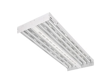 IBZT5 4L IBZ Contractor Select Narrow Distribution High Bay Lighting, (4) Lamps T5 Lamp, 120 to 277 VAC, High Gloss/Baked White Enamel Housing
