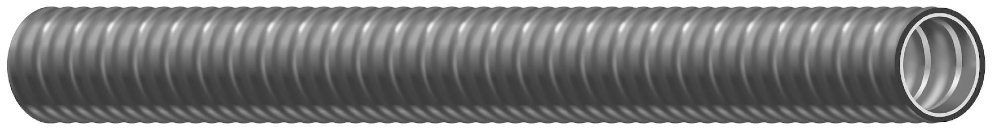 55082703 Titan2 Type LTM-UL Liquidtight Flexible Metal Conduit, 3/4 in Trade, 0.82 to 0.84 in ID x 1.03 to 1.05 in OD, 100 ft L, Steel