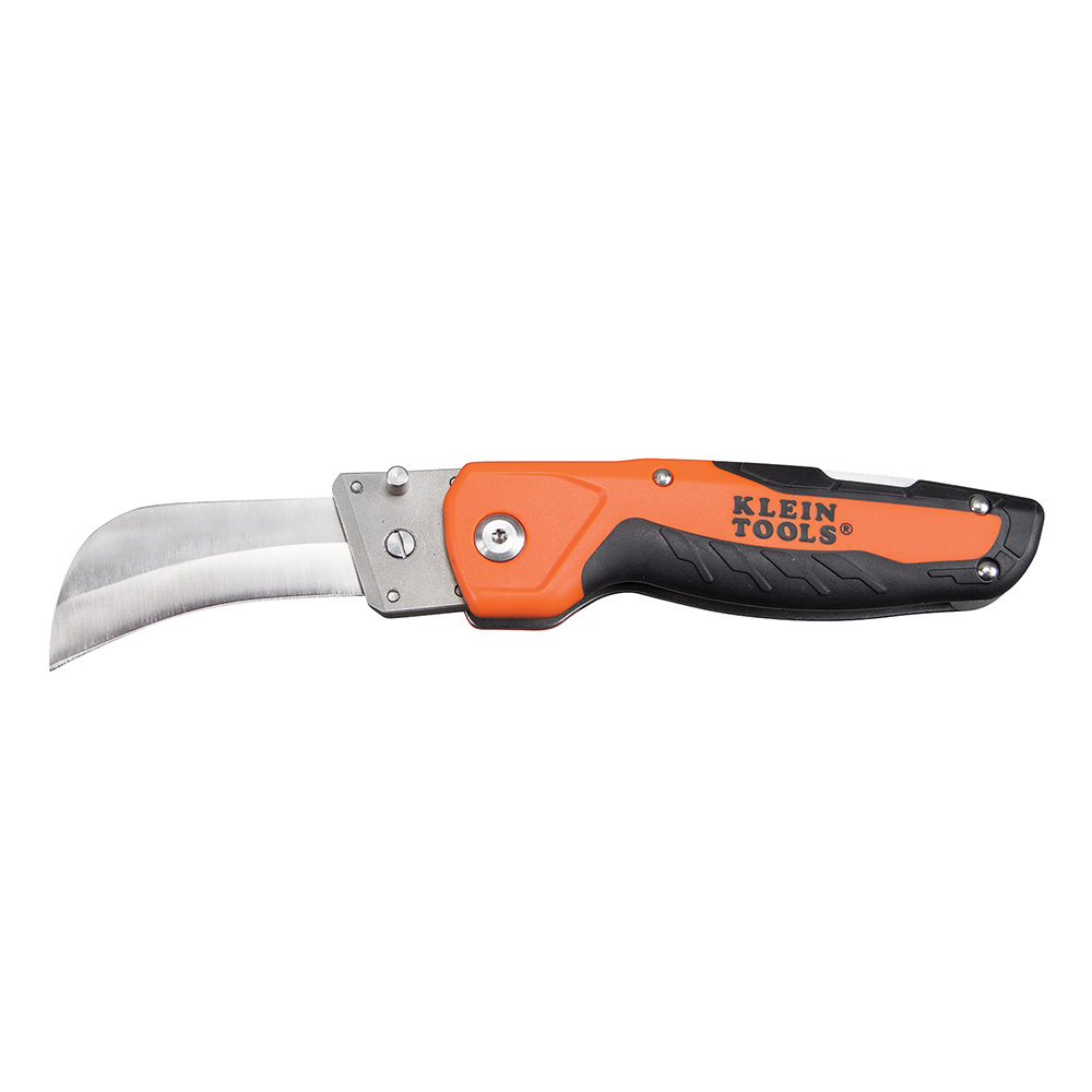 44218 Cable Skinning Utility Knife With Replaceable Blade, Hawkbill/Sheepsfoot Blade, 440A Stainless Steel Blade, 7.797 in OAL