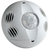 OSC20-MAW Low Voltage Occupancy Sensor, 24 V DC, PIR/Ultrasonic Sensor, 2000 sq-ft Coverage, 360 deg Viewing