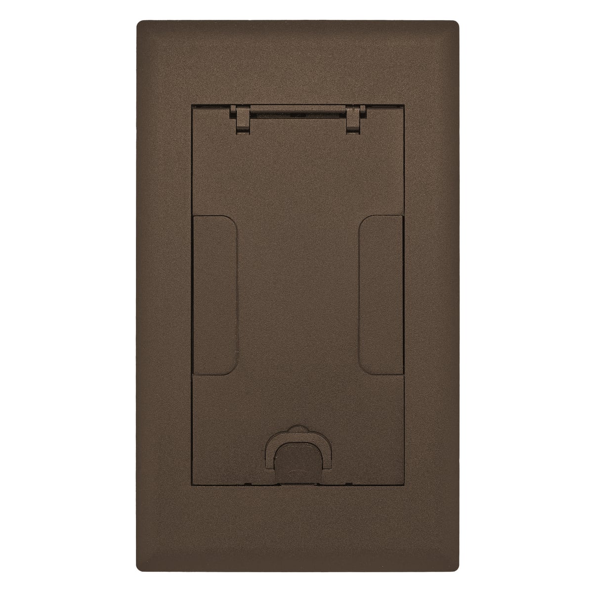 2GAFBCVRBRZ Flush Surface Style Standard Floor Box Cover, 15 in L x 8-3/4 in W, Cast Aluminum