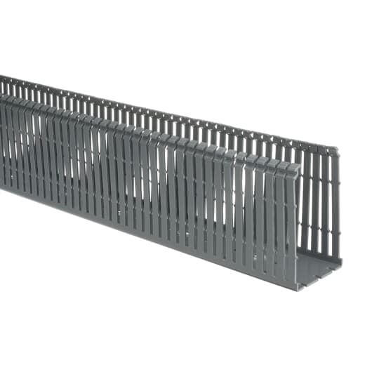 TYD3X5NPG6 Ty-Duct Wiring Duct, 0.195 x 0.625 in and 0.315 x 0.551 in Narrow Slot, 3 in W x 5 in D, PVC
