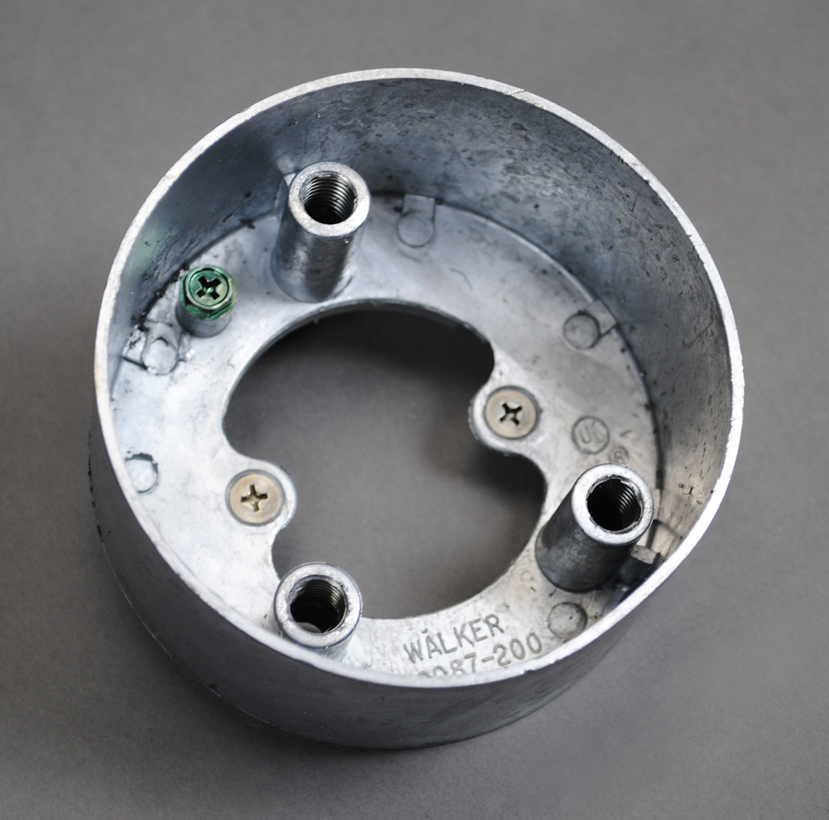 437-11/2 Attaching Ring, 1-1/2 in D, Die Cast Steel