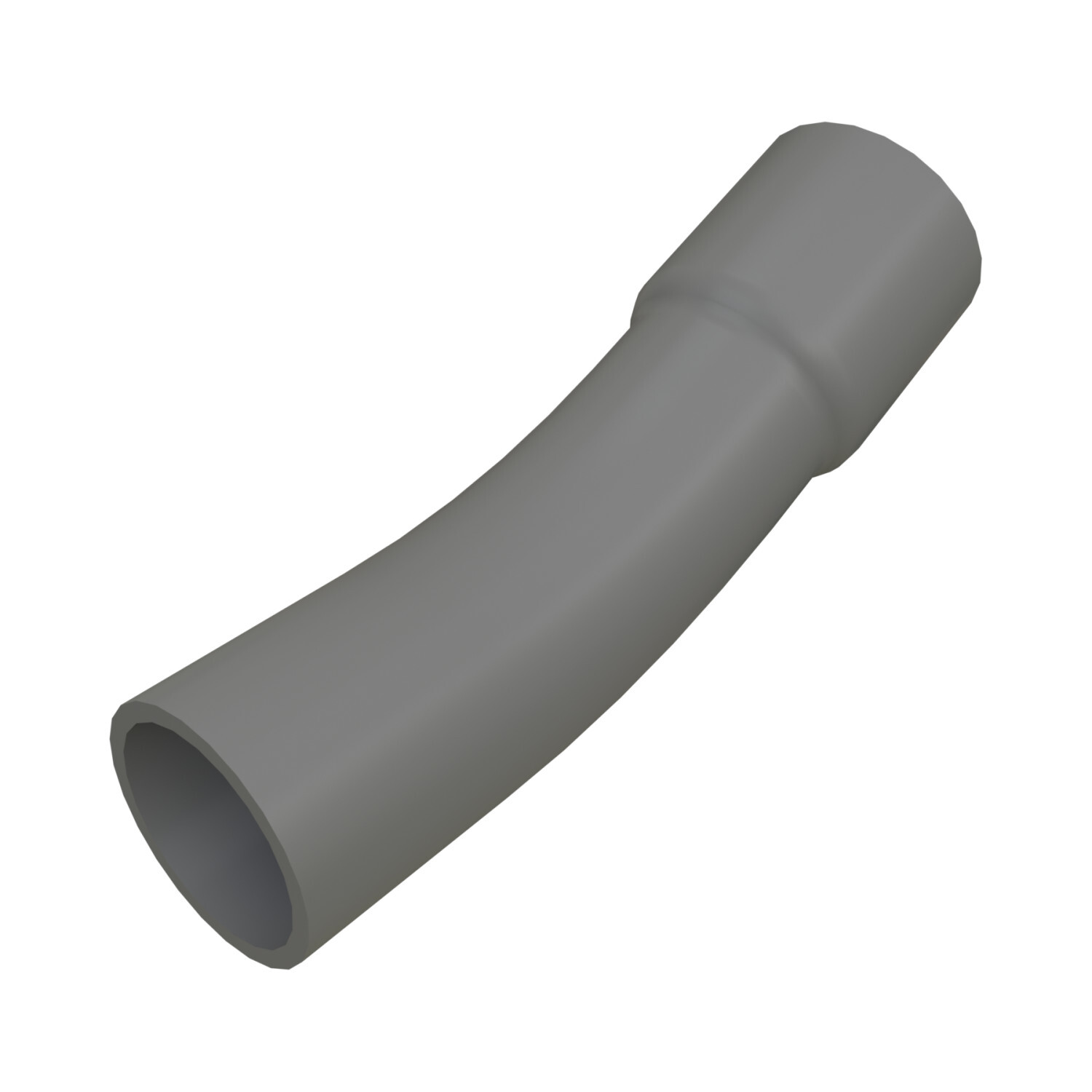 924889 Belled End Conduit Elbow, 6 in Trade, 22-1/2 deg, PVC