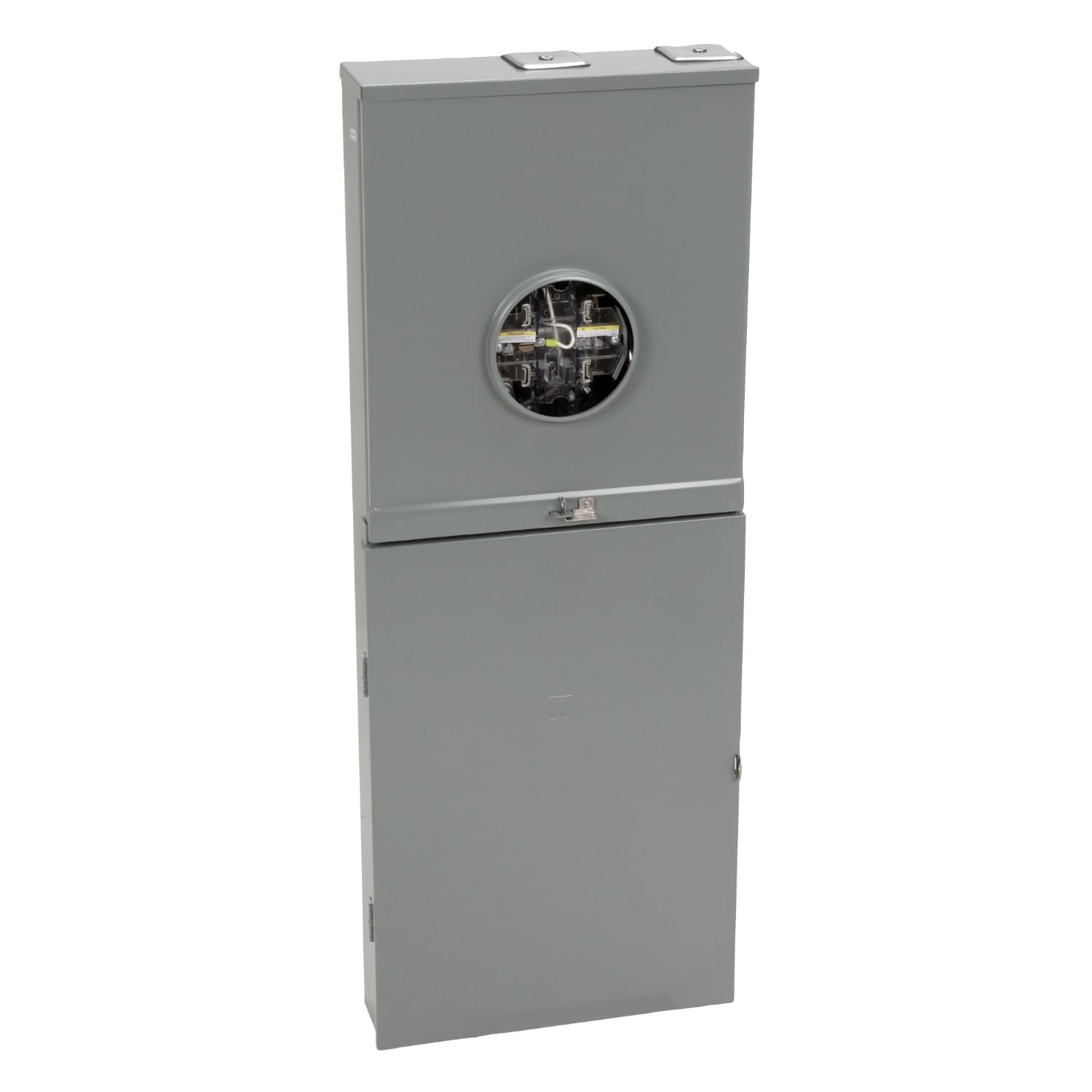 QC816F200SL QO Meter Main, CSED, 200 Amp, 1 Phase, Ringless, Lever, OH, UG, 120/240V, Surface, max 8 Spaces, 16 Circuits