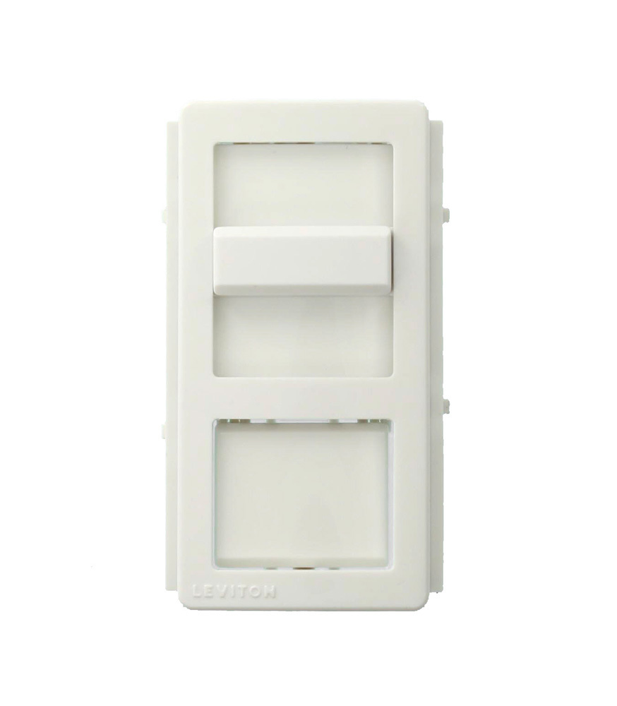 IPKIT-LNW IllumaTech Color Conversion Kit With Slider, Non-Lighted Push Button, For Use With IllumaTech Preset Slide Control Dimmer, White