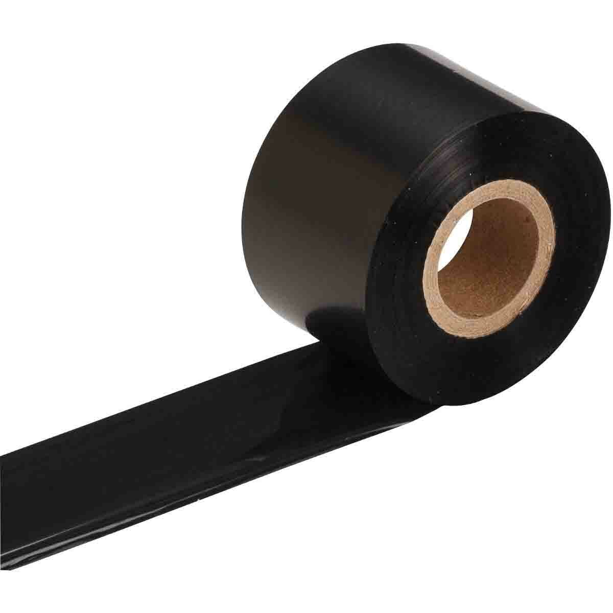 R6606 R6600 1-Color Printer Ribbon, 984 ft L x 1.57 in W, Resin, Black