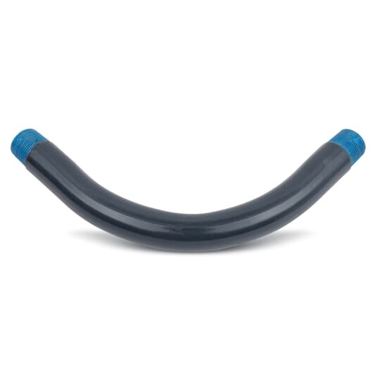 ELL3/445-G Ocal-Blue Standard Radius Straight End Conduit Elbow, 3/4 in Trade, 45 deg, Steel, Hot Dipped Galvanized