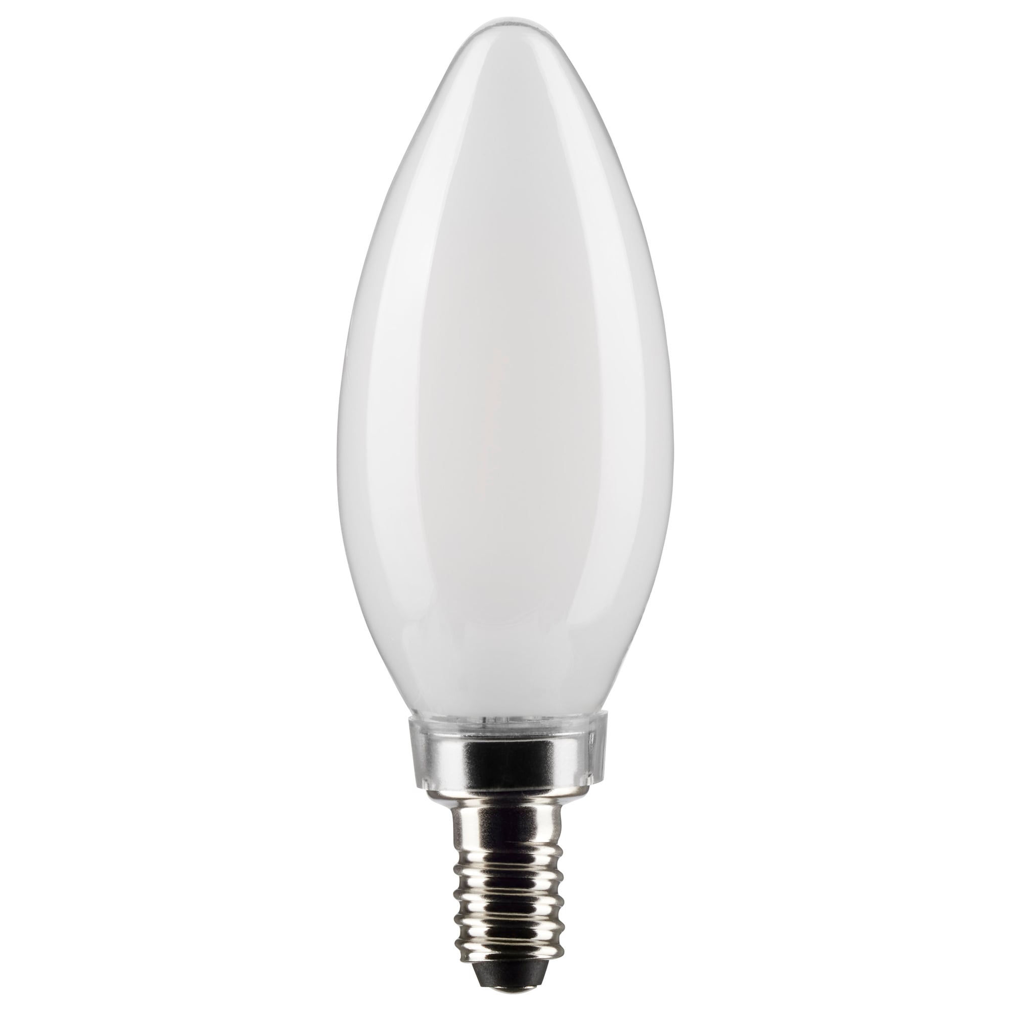 S21263 Dimmable Decorative Bulb, 3 W, 25 W Incandescent Equivalent, E12 Lamp Base, B11 Shape, 200 Lumens