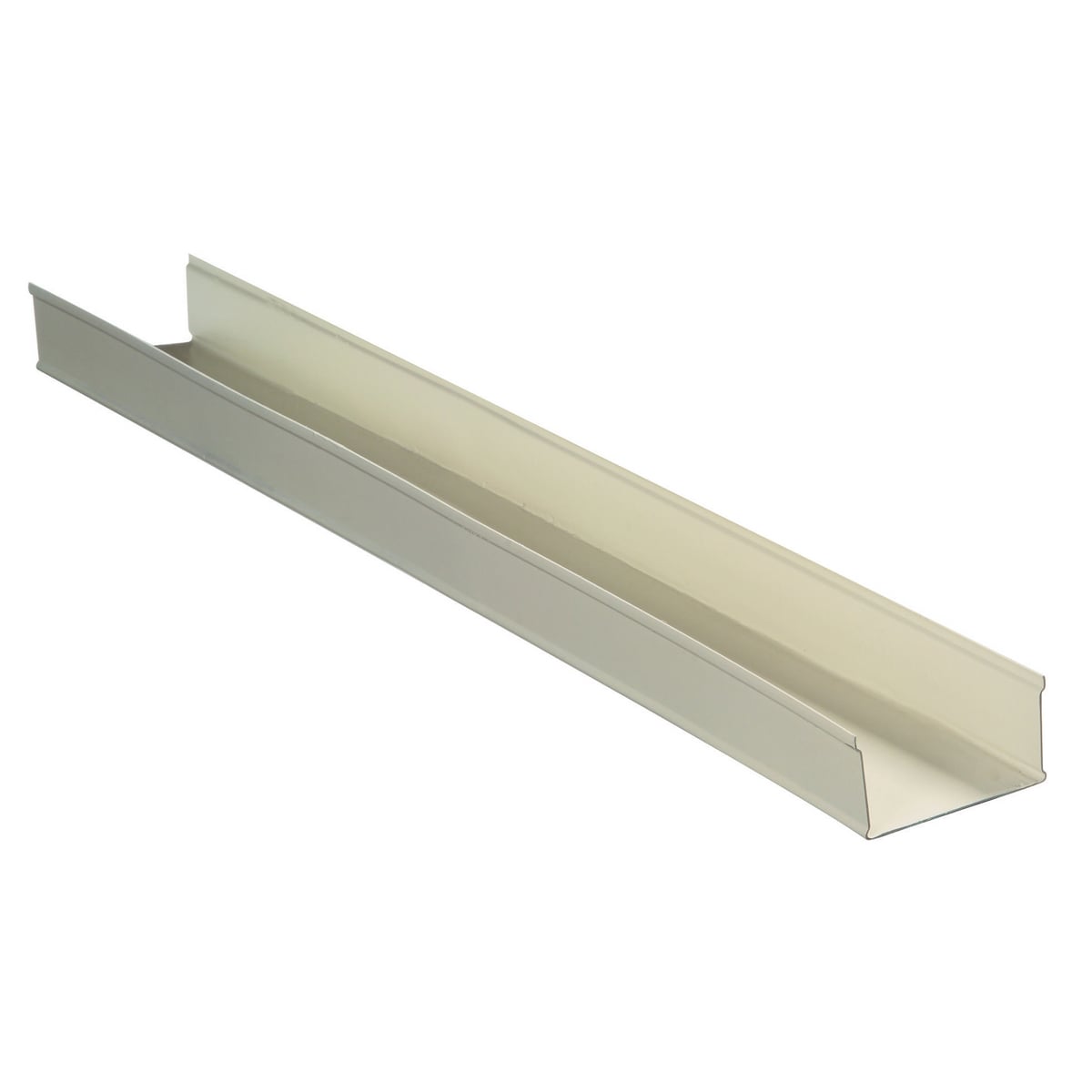 HBL3000BIV HBL3000 Series 1-Channel Removable Standard Raceway Base, 10 ft L x 2.67 in W x 1.47 in H, Rolled Steel, Ivory