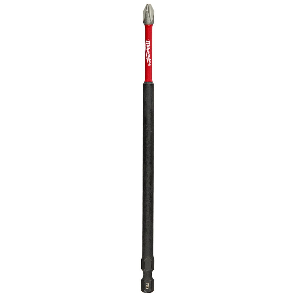 48-32-4807 Shockwave Impact Duty Impact Power Bit, #2 Phillips Point, 6 in OAL, 1/4 in, Steel