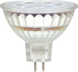 LED5MR16/DIM/827/NFL25/GL/RP/78232 UltraLED Dimmable Directional LED Lamp, 5 W, 20 W Incandescent Equivalent, GU5.3 Lamp, MR16 Shape, 350 Lumens