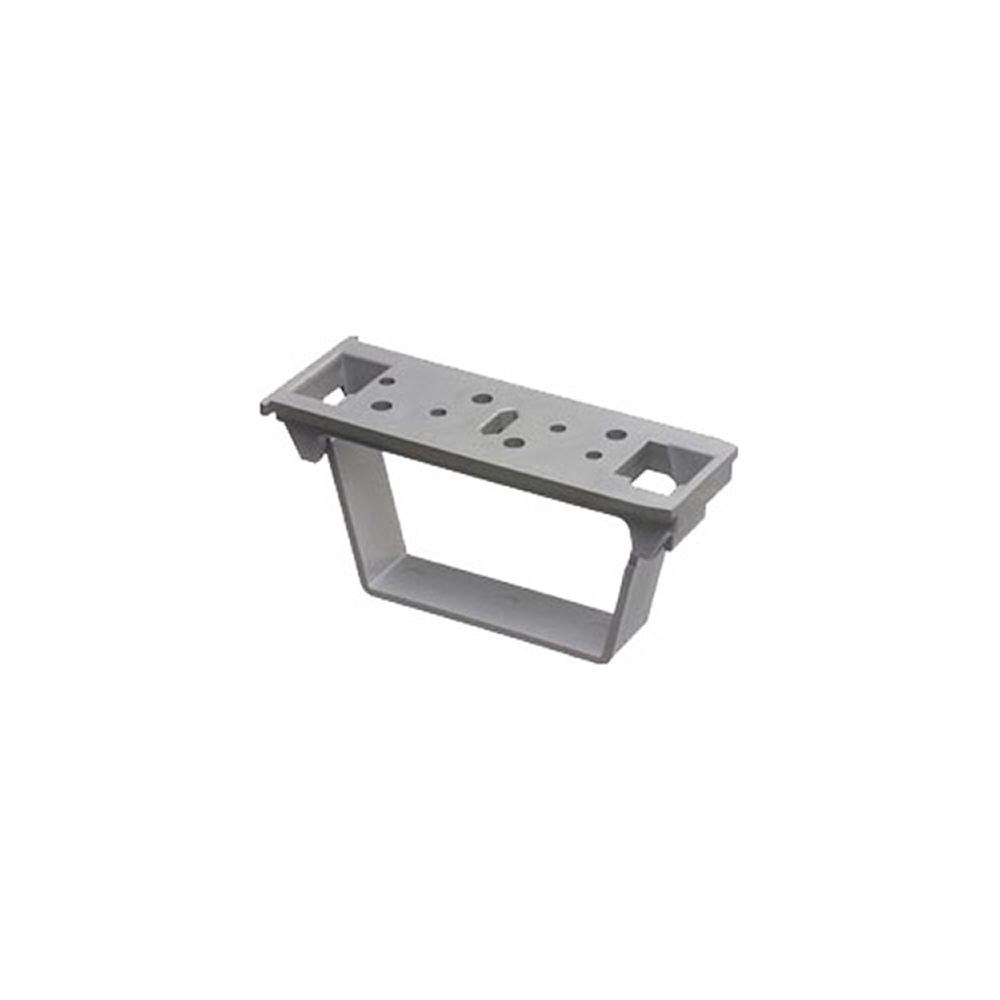T23F Cableway Flat Surface Support Bracket, For Use With Arlington T205 Wire Tray, Plastic, Gray