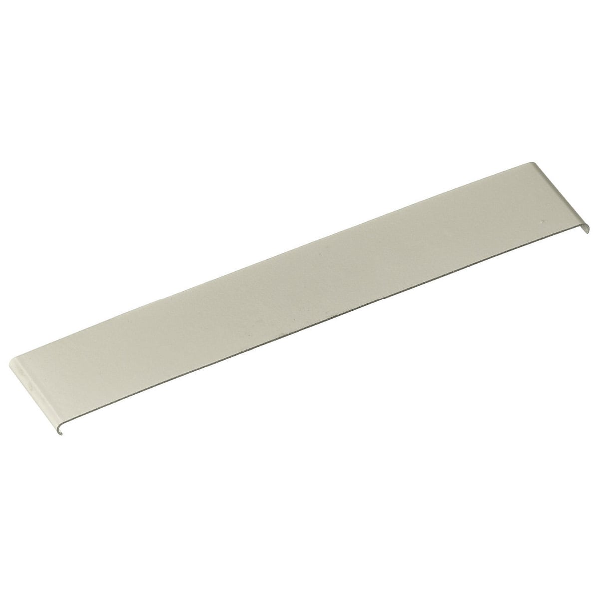 HBL4756AIV Standard Tee Fitting Connection Cover, 8 in L x 5 in W x 1.2 in H, Rolled Steel, Ivory