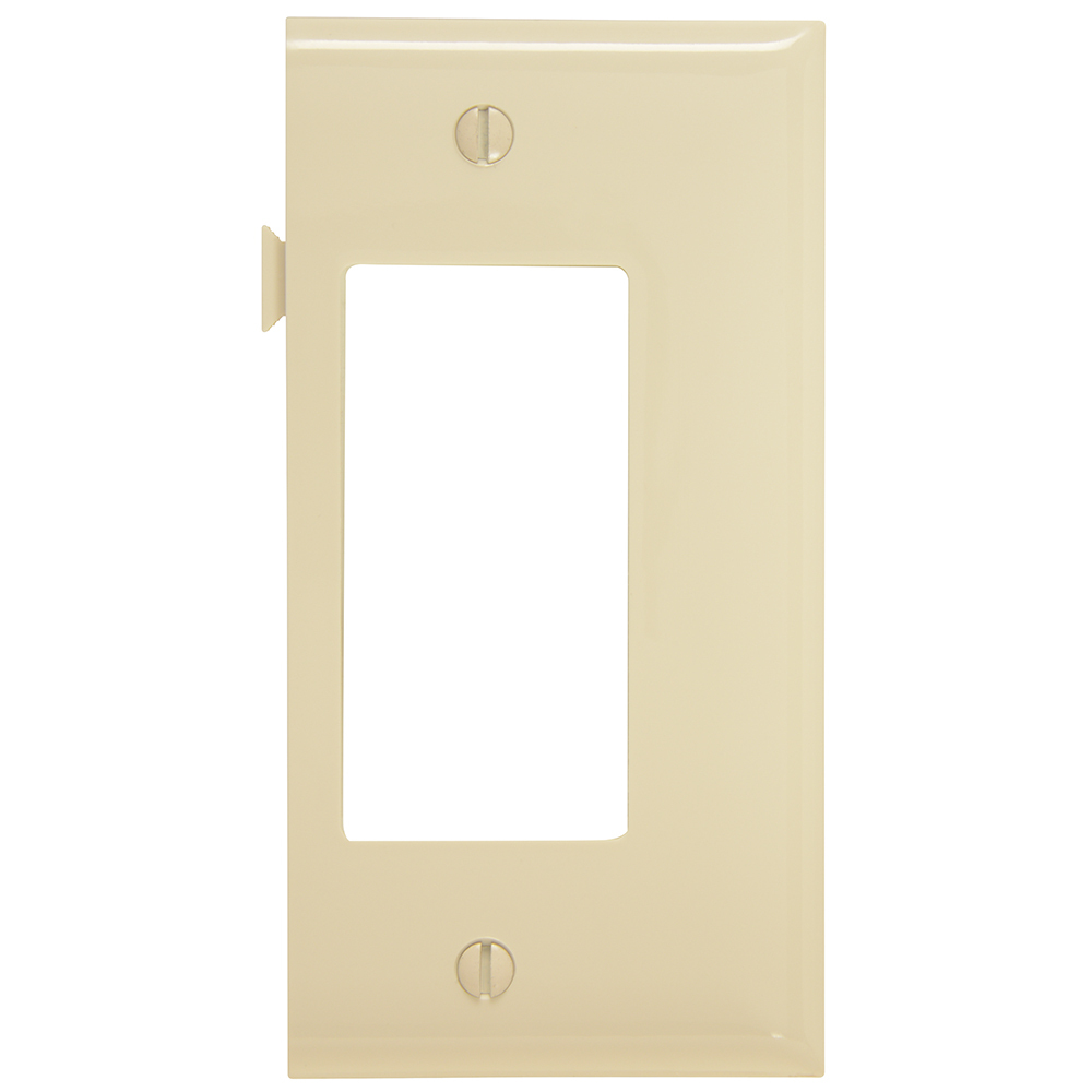 PJSE26LA Sectional Wall Plate, 1 Gangs, 5-1/2 in, Thermoplastic, Light Almond