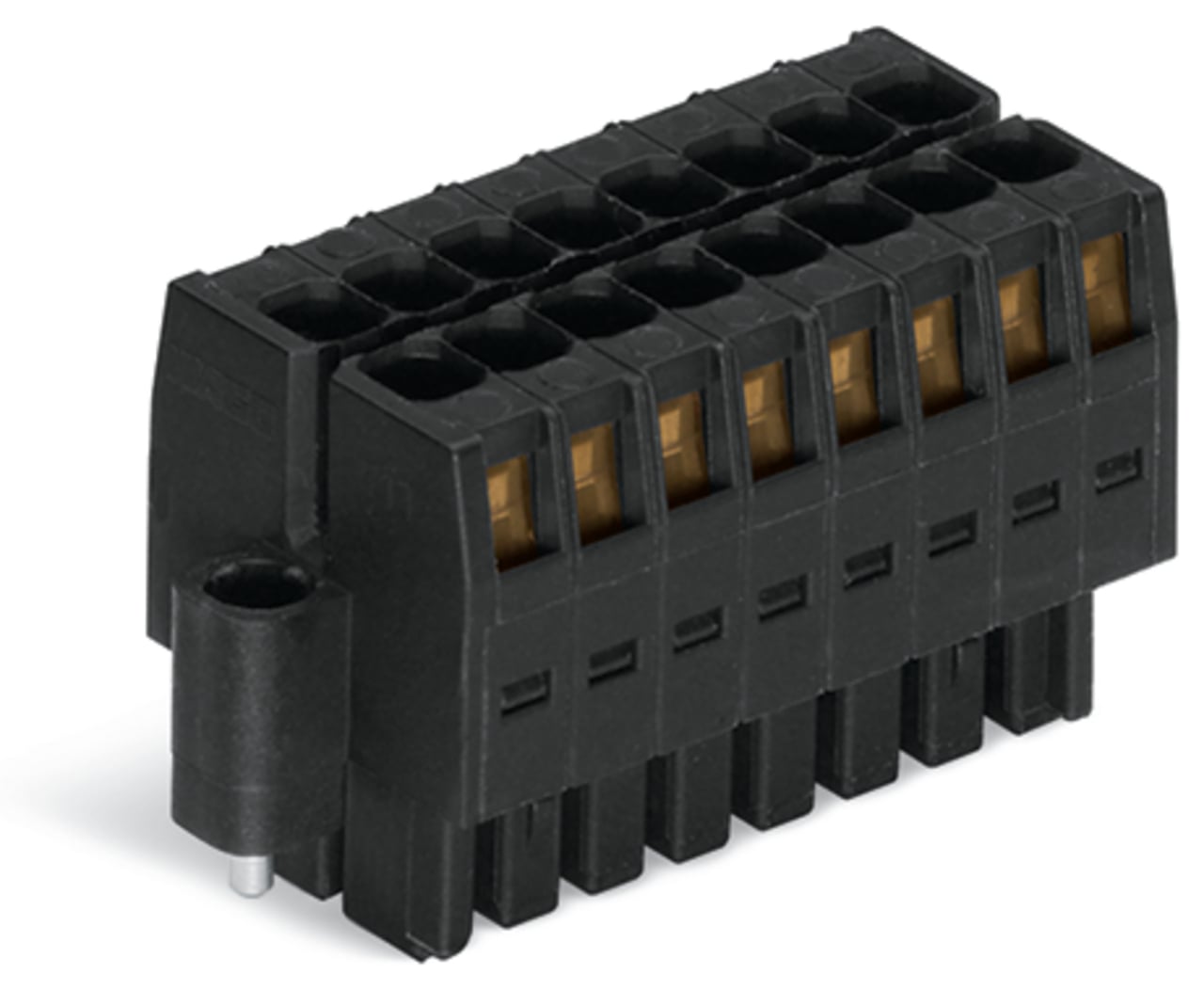 713-1116/107-9037 Operating Tool 1-Conductor Female Connector, 250 V, 10 A, 28 to 16 AWG Wire, 32 Poles