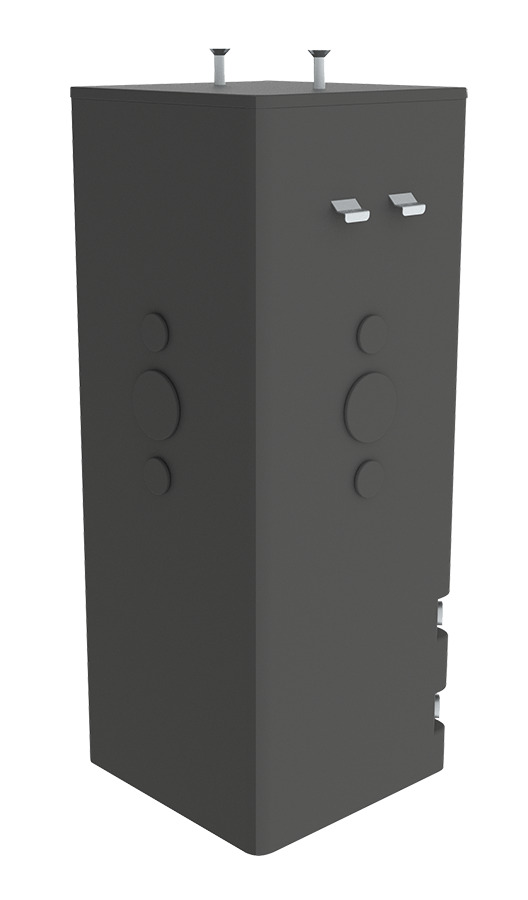 BTA4-XL Tenon Adapter, For Use With ALED Area Lighting, Die Cast Aluminum