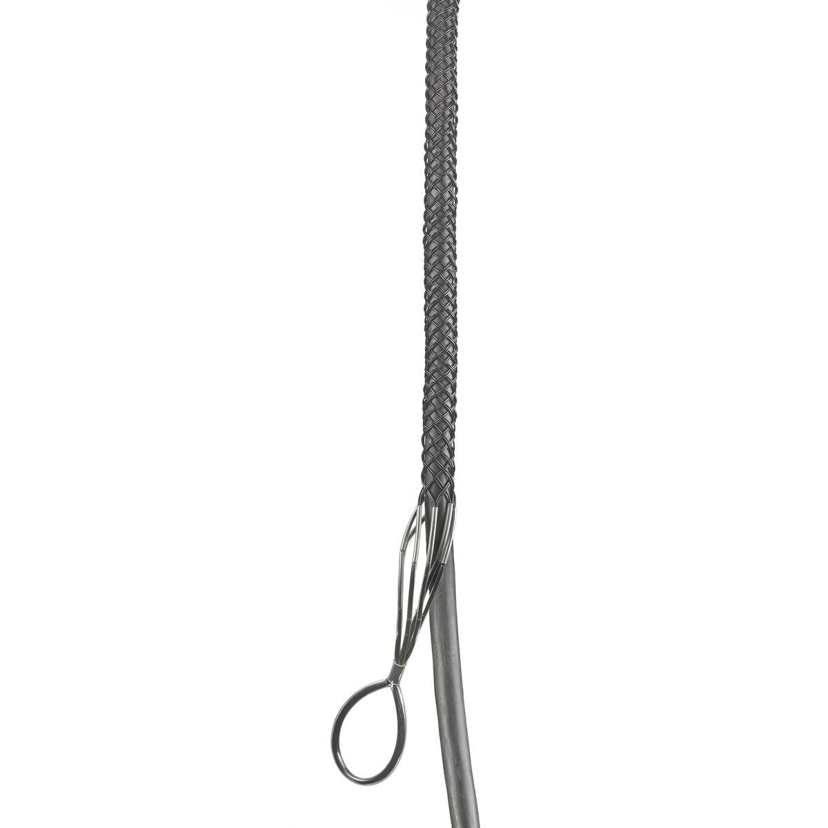 02601004 Double Weave Non-Conductive Single Eye Standard Duty Support Grip, 6000 lb Breaking Strength, 1 to 1.24 in Cable, Aramid Fiber, Metallic