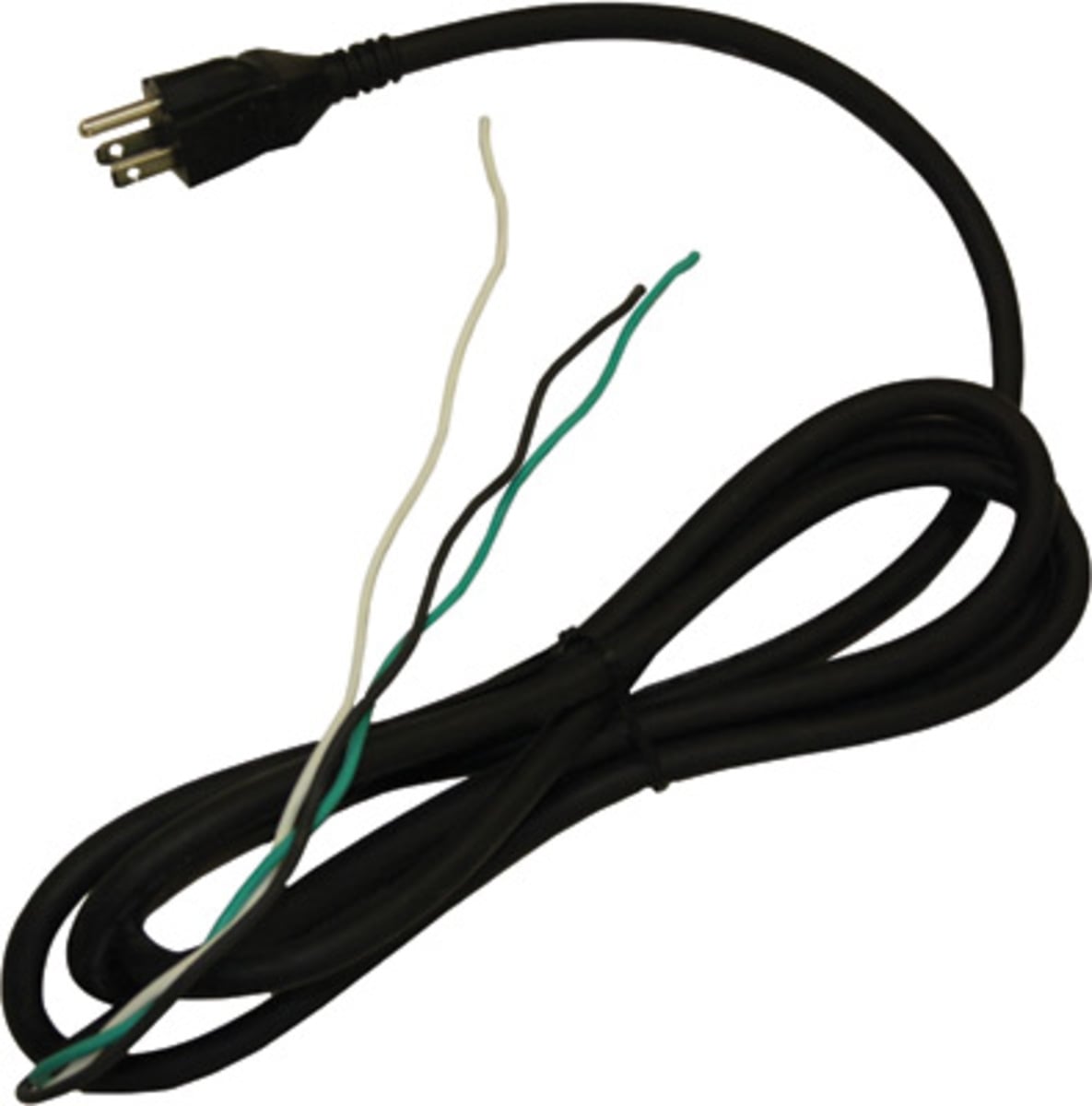 22-64-0121 Cord Set, For Use With 1854-1 Super Hole Shooter, 8 ft Cord Length 120 V AC, 16 AWG, 3-Conductor (Positive/Negative/Ground), 3-Prong Cable