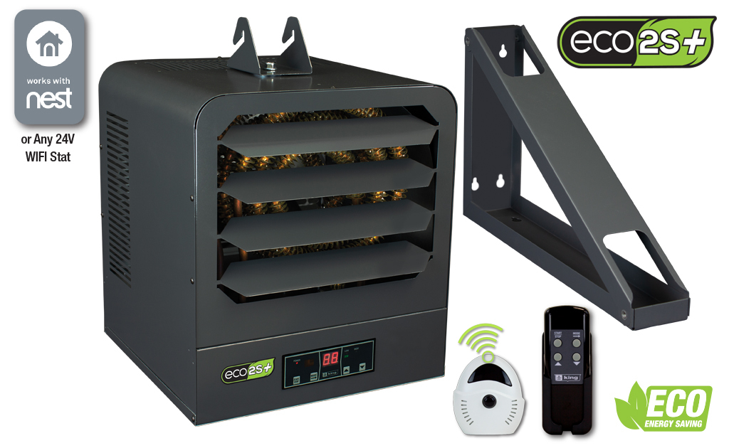 KB ELECTRONIC 2-STAGE UNIT HTR,240V 15KW 1PH, W/ FUSE BLK, 24V CONTROL, W/ REMOTE SENSOR