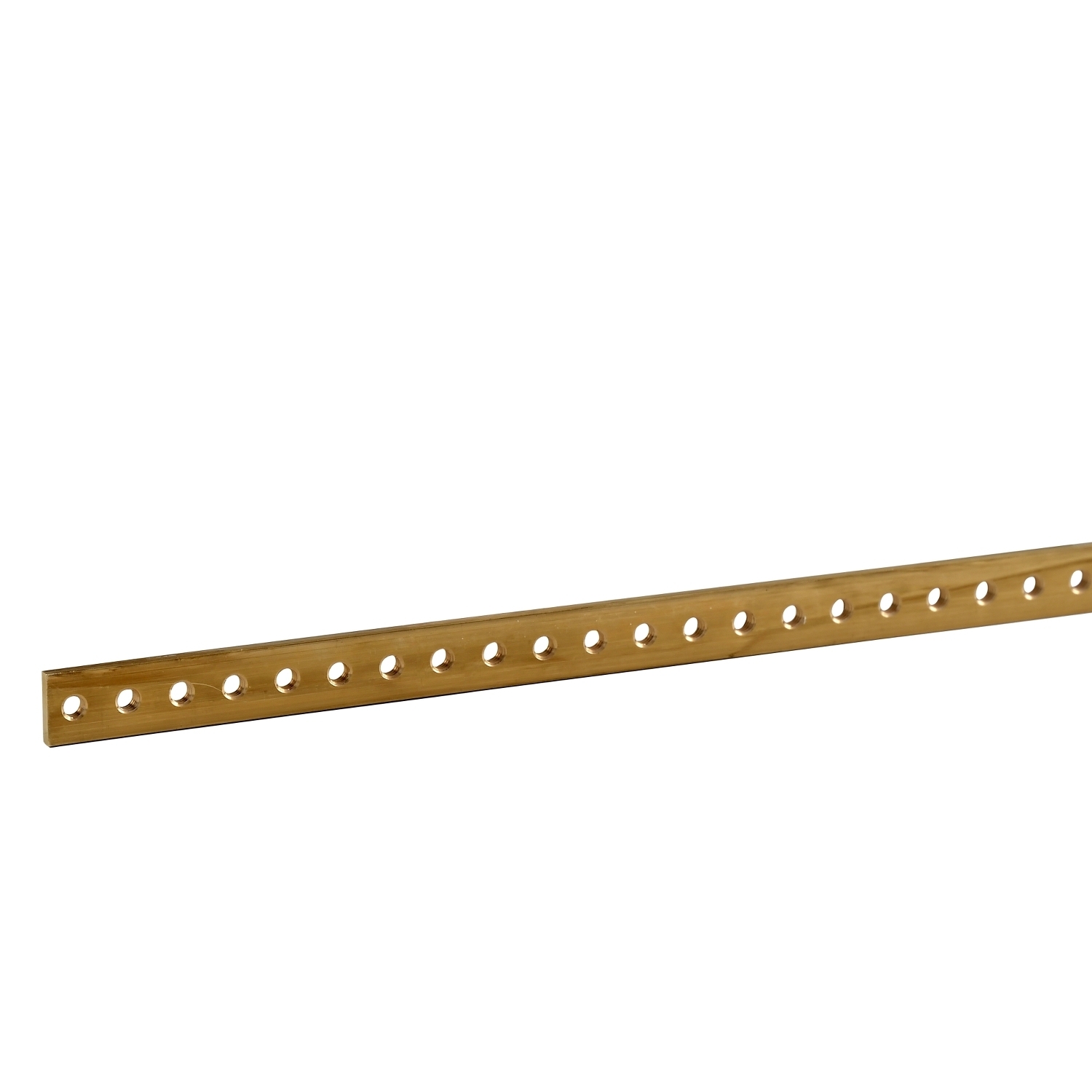 NSYECB1M153 87-Point Earthing Strip, For Use With All Special Enclosure, M5 ISO Thread, Brass