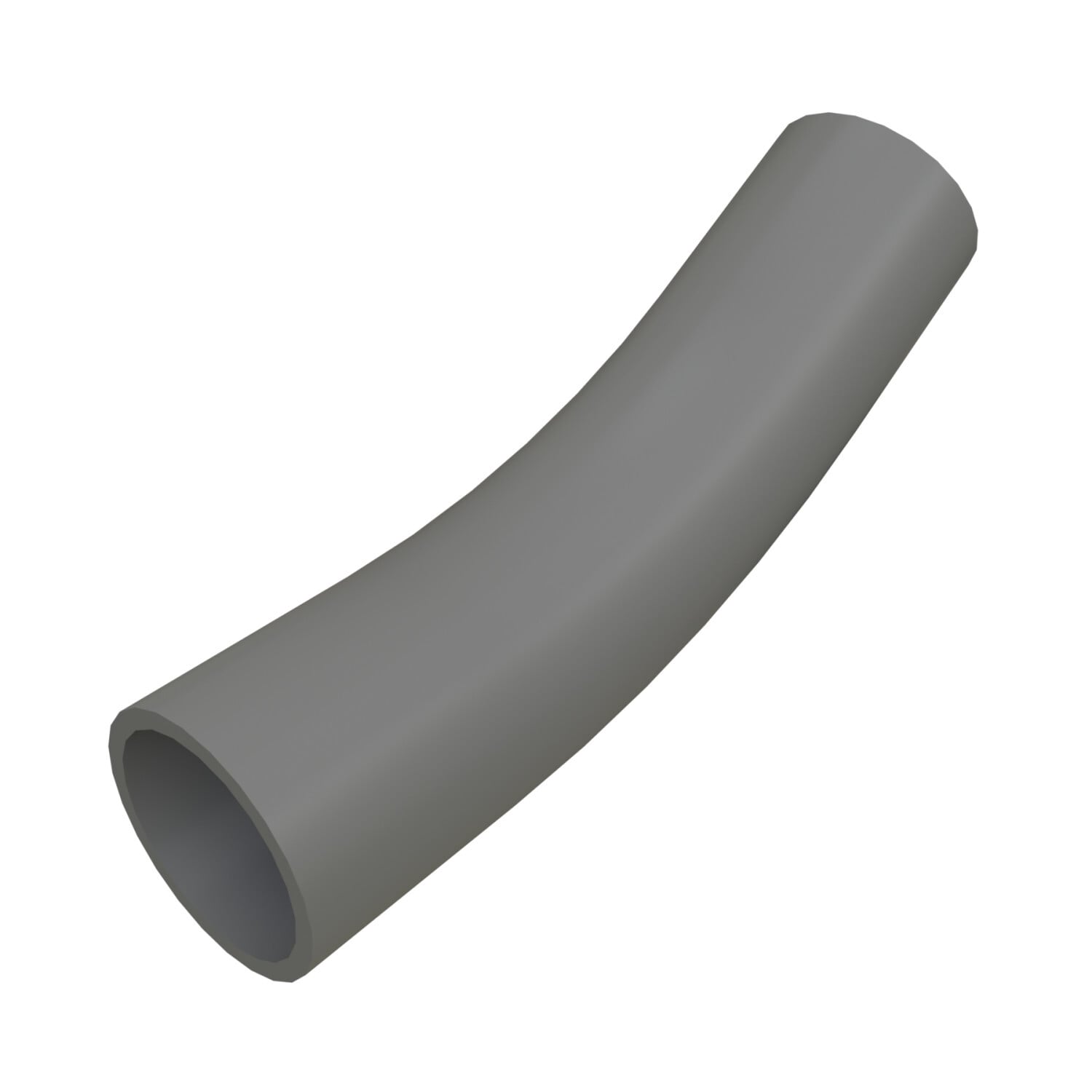59570 SCH40 Plain End Standard Radius Conduit Elbow, 4 in Trade, 30 deg, PVC