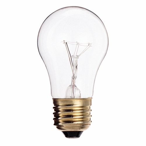 S3814 Dimmable General Service Incandescent Lamp, 25 W, E26 Incandescent Lamp, A15, 150 Lumens Initial