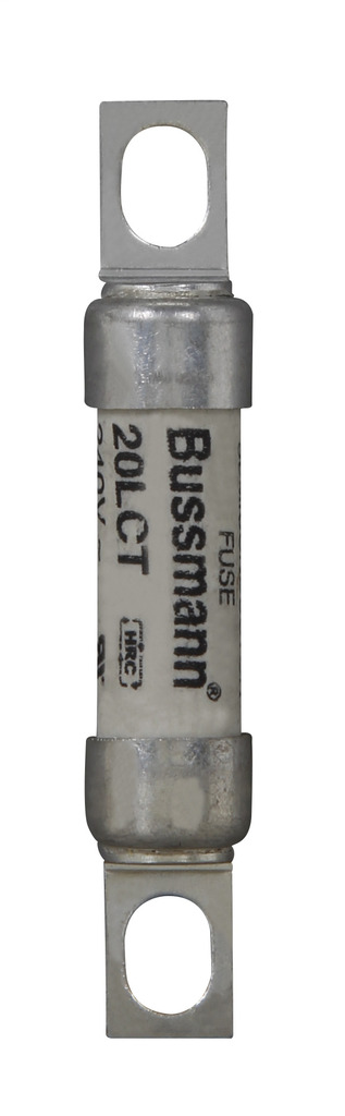20LCT British Standard Semi-Conductor Type LCT High Speed Fuse, 20 A, 240 V, 200 kA Interrupt