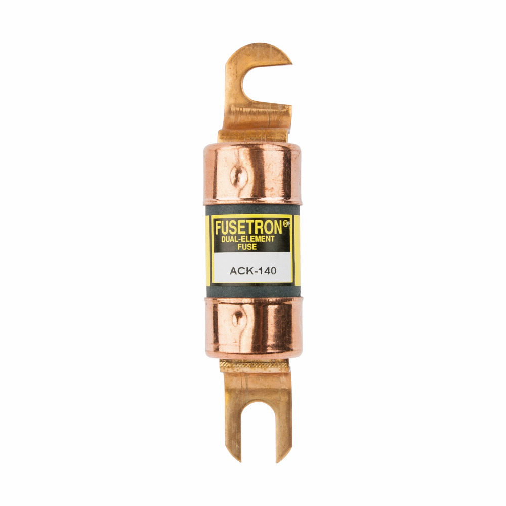 ACK-100 Fusetron  Low Voltage Time Delay Fuse, 100 A, 130 V DC, 10 kA Interrupt