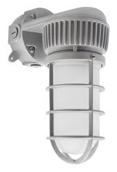 JELYJAR1A/010UNV740/CM/GR/60167 Non-Dimmable Vapor Tight Luminaire, 10 W Fixture, 120 to 277 VAC, Gray Painted Housing