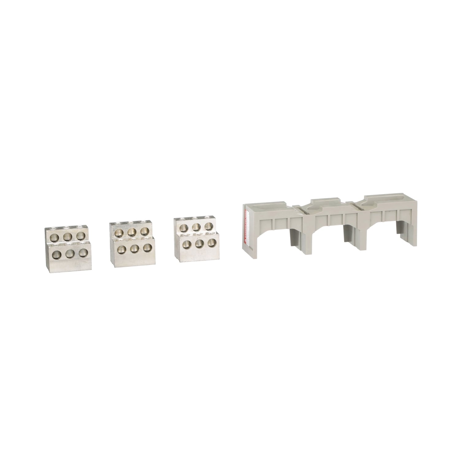 PDC6P20 PowerPact MasterPact Power Distribution Connector, For Use With 250 to 1200 A M, P Frame Molded Case Circuit Breaker, (6) 3 to 2/0 AWG, (6) 6 to 4 AWG Wire, 250 to 1200 A Trip Range