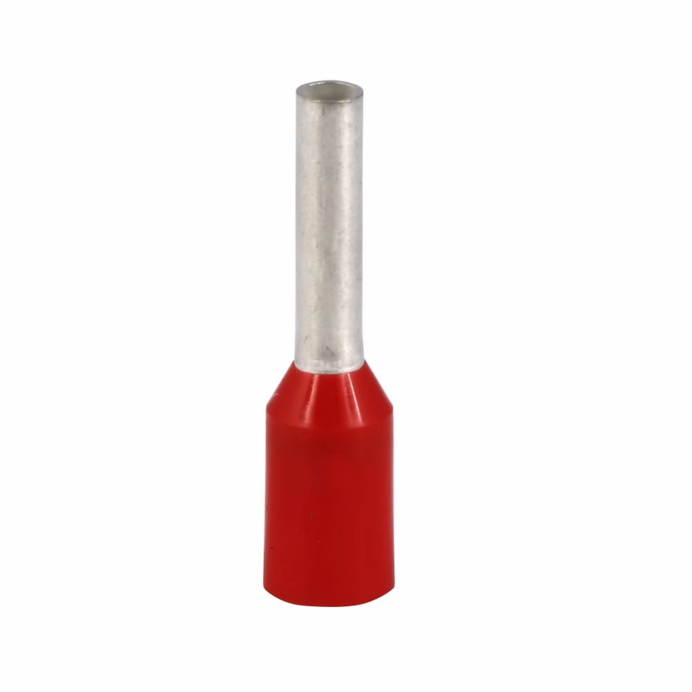 XBAF6 IEC-XB Insulated Ferrule With Insulating Collar, 16 AWG, 0.55 in L, Soft Electrolytic Copper/Polypropylene Sleeve, Black