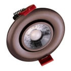 3-inch LED Gimbal Recessed Downlight in Oil-Rubbed Bronze, 3000K