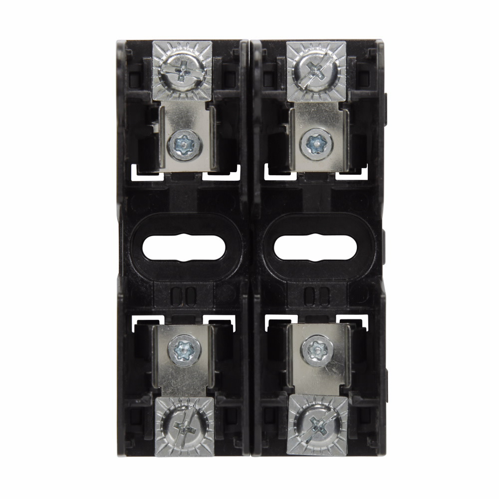 Eaton Bussmann series JM modular fuse block, Modular fuse block, 0-30 A, Two-pole, Class J, 200 kA, Screw with pressure plate, 200 kAIC, 600 V