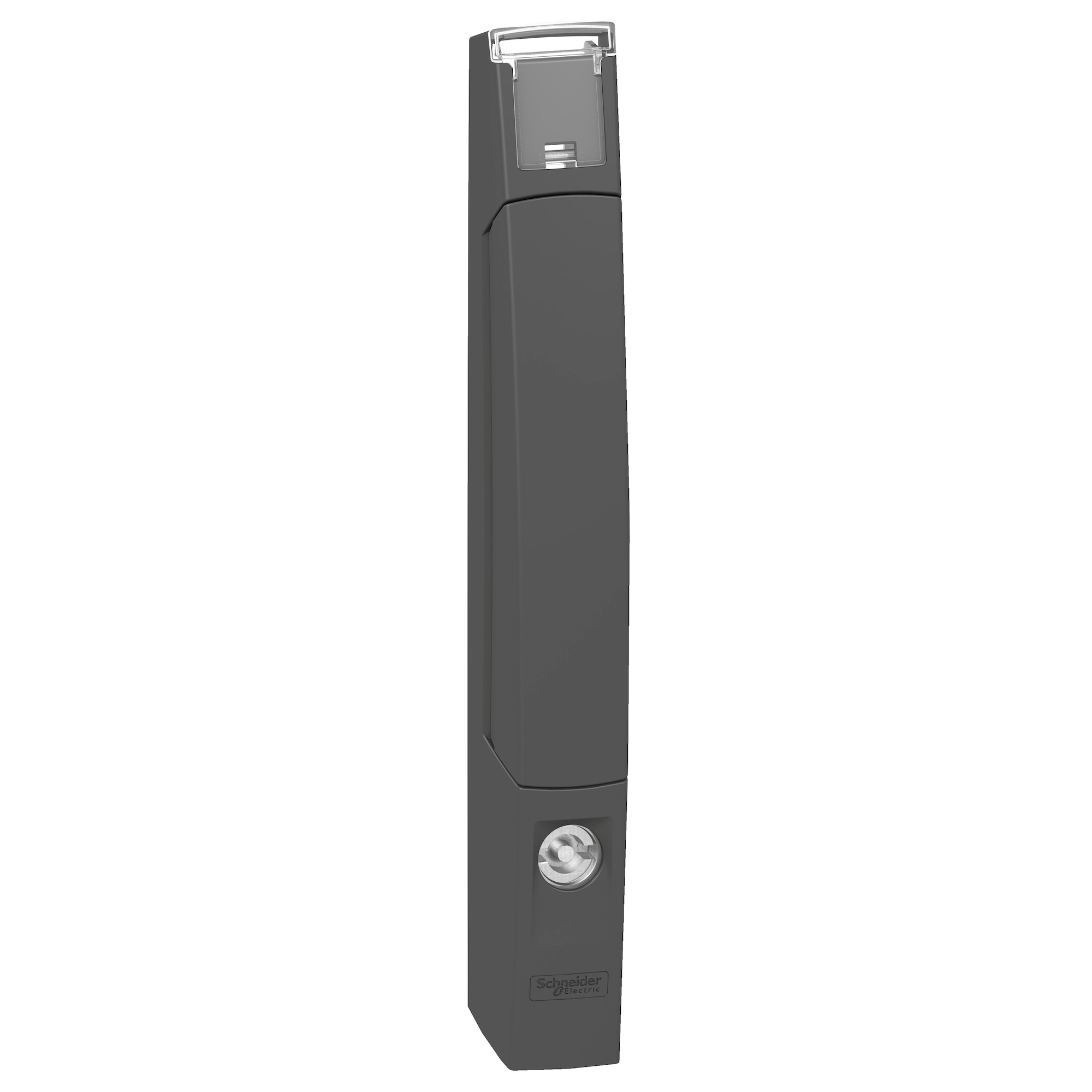 NSYSFHS1 Direct Mount Standard Handle, For Use With Spacial SF, SM Floorstanding Shape Insert and Cylindrical Barrel Steel Enclosure, Polyamide 6