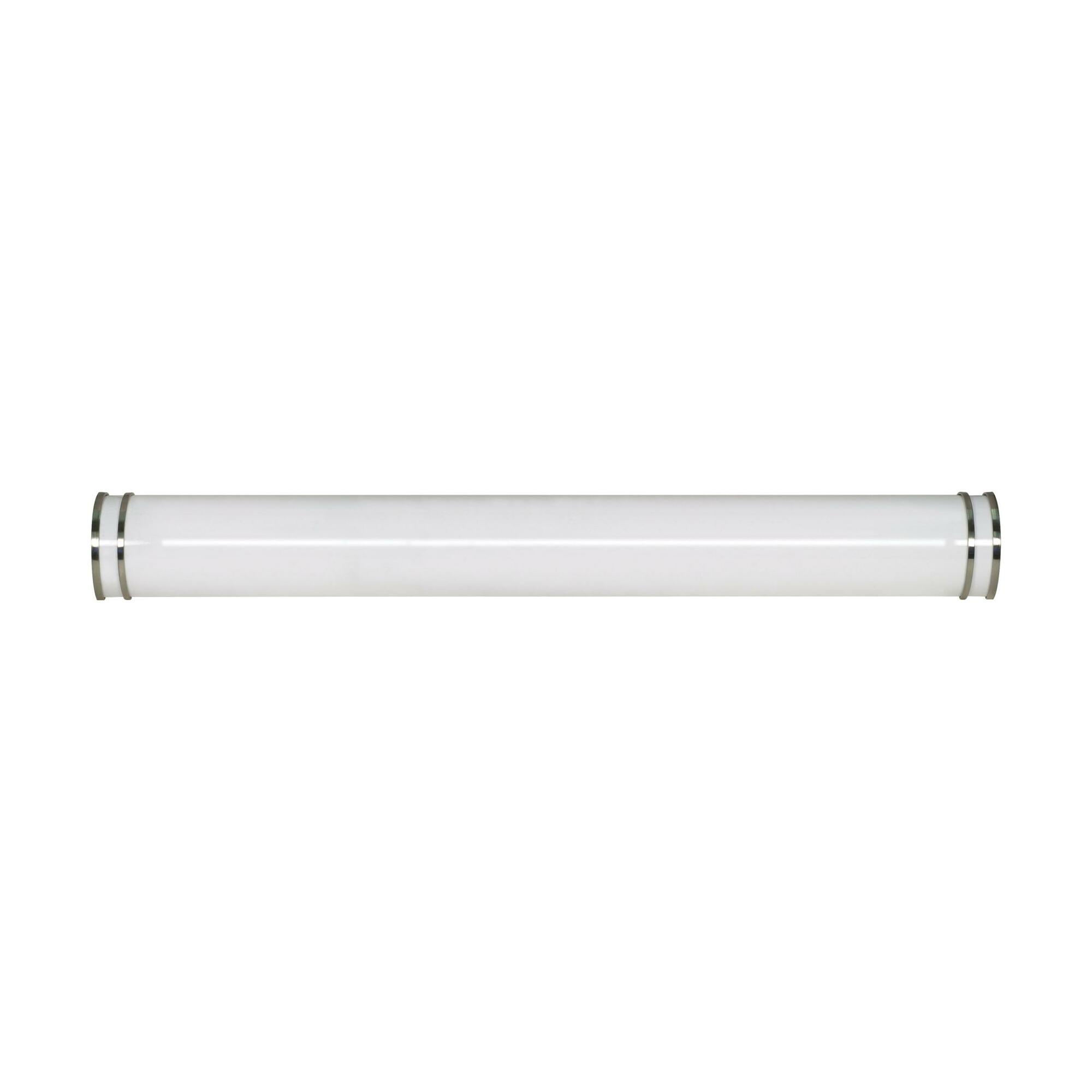 62-1632 Nuvo Glamour Vanity Wall Light, 120 V, Brushed Nickel Housing, (1) Lamps