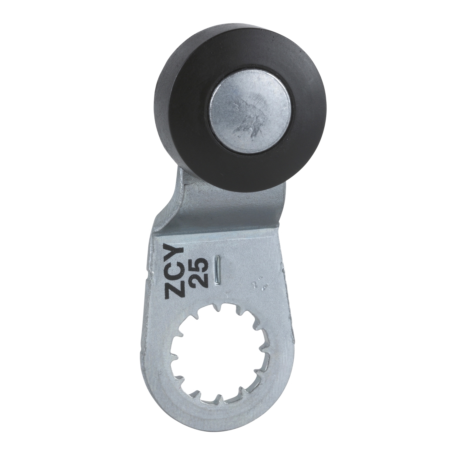 ZCY25 OsiSense XC ZCY Series Folded Spring Return Roller Lever, 16/39 mm L, Thermoplastic Arm