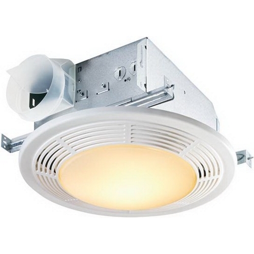 8663RP Bathroom Exhaust Fan, 120 V AC, Galvanized Steel Housing